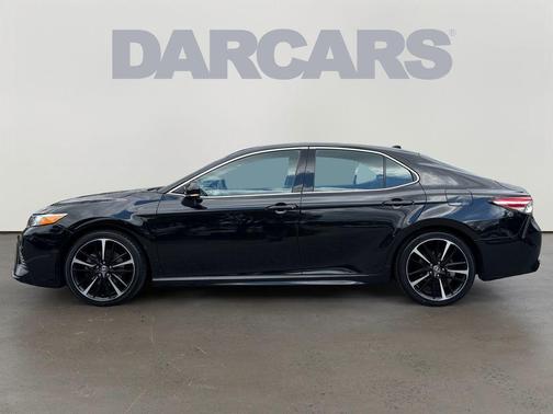 Midnight Black Metallic 2020 Toyota Camry XSE