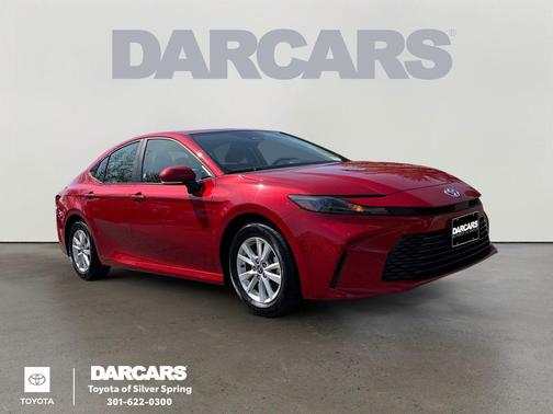 Supersonic Red 2025 Toyota Camry LE