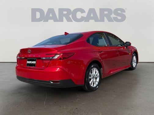 Supersonic Red 2025 Toyota Camry LE