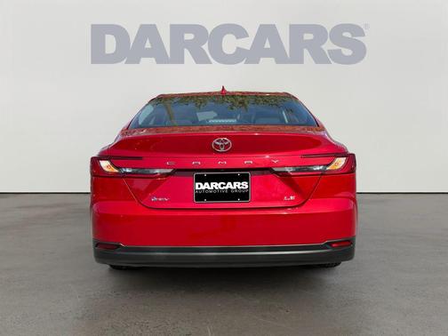 Supersonic Red 2025 Toyota Camry LE