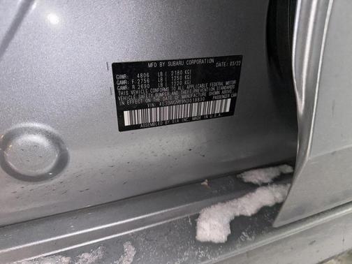 2022 Subaru Legacy Limited