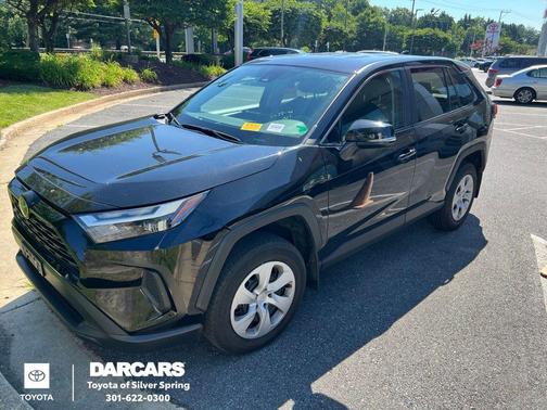 Midnight Black Metallic 2024 Toyota RAV4 LE