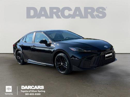 Midnight Black Metallic 2026 Toyota Camry SE
