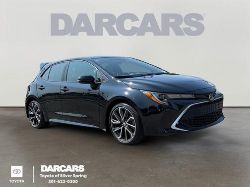 Midnight Black Metallic 2019 Toyota Corolla XSE