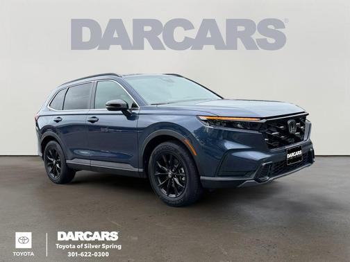 Canyon River Blue Metallic 2024 Honda CR-V Hybrid Sport FWD