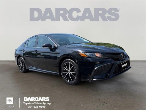 Midnight Black Metallic 2023 Toyota Camry SE