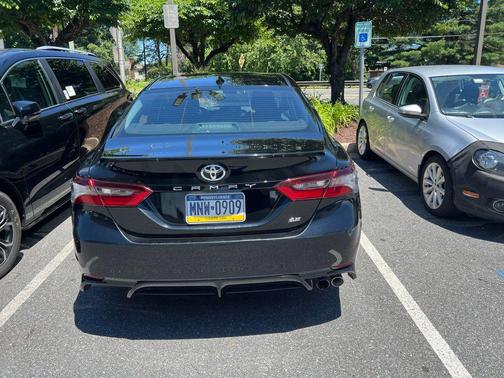 Midnight Black Metallic 2023 Toyota Camry SE