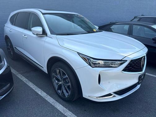 Platinum White Pearl 2023 Acura MDX Technology Package