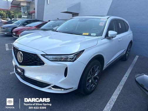 Platinum White Pearl 2023 Acura MDX Technology Package