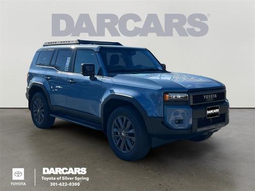 Heritage Blue/Gray Scape Roof 2026 Toyota Land Cruiser Base SUV