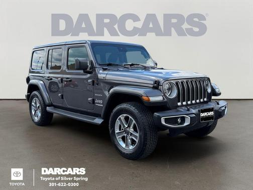 Granite Crystal Metallic Clearcoat 2021 Jeep Wrangler Unlimited Sahara
