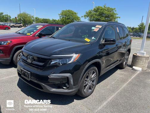 Crystal Black Pearl 2022 Honda Pilot AWD Sport
