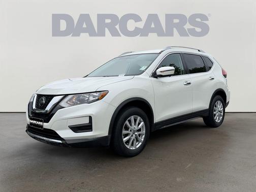 Pearl White 2018 Nissan Rogue SV