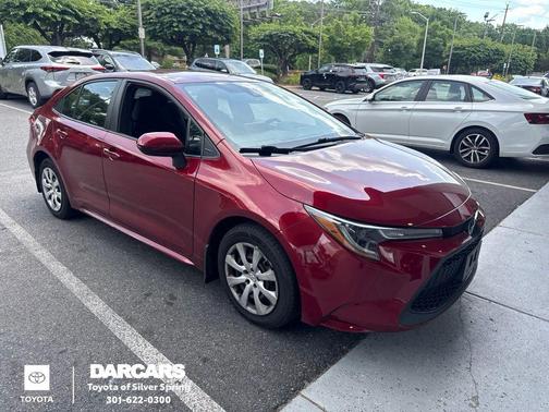 Ruby Flare Pearl 2022 Toyota Corolla LE