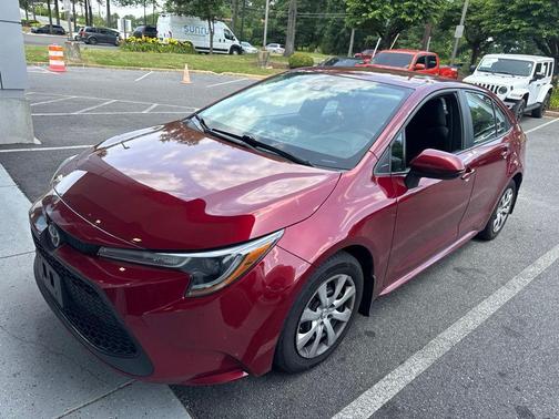 Ruby Flare Pearl 2022 Toyota Corolla LE