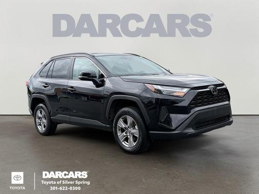 Midnight Black Metallic 2025 Toyota RAV4 XLE