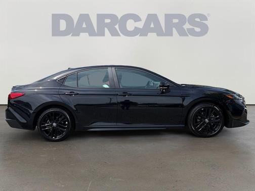 Midnight Black Metallic 2025 Toyota Camry SE