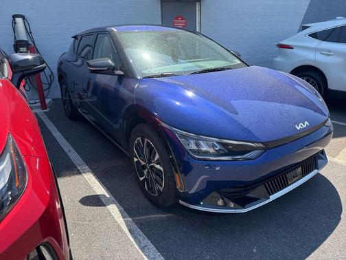 Yacht Blue 2024 Kia EV6 Wind