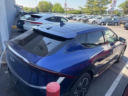 Yacht Blue 2024 Kia EV6 Wind