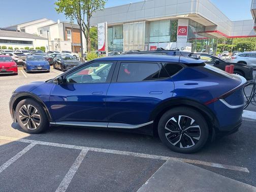 Yacht Blue 2024 Kia EV6 Wind