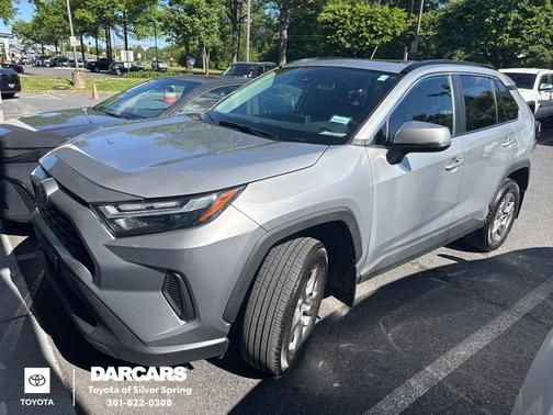 Silver Sky Metallic 2025 Toyota RAV4 XLE