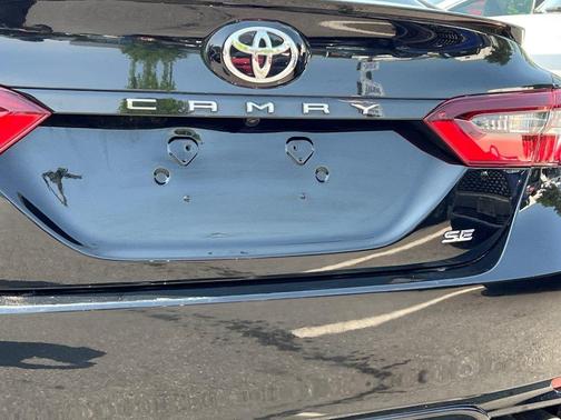 Midnight Black Metallic 2023 Toyota Camry SE