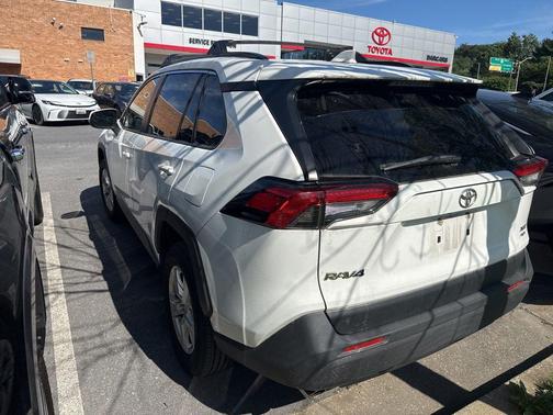 Super White 2020 Toyota RAV4 XLE