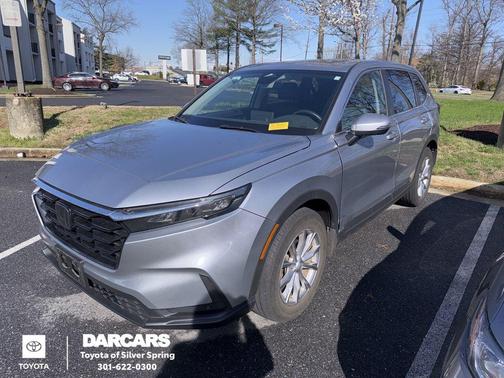 Lunar Silver Metallic 2023 Honda CR-V EX-L