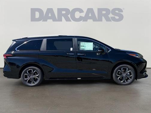 Midnight Black 2026 Toyota Sienna Platinum