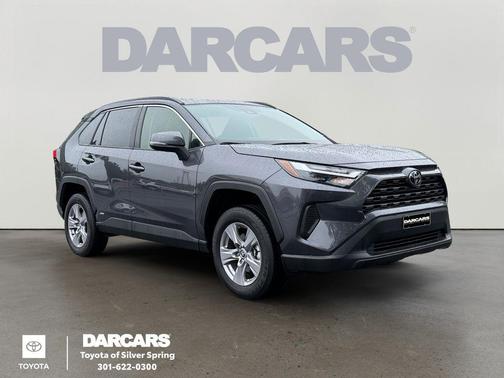 Magnetic Gray Metallic 2025 Toyota RAV4 Hybrid XLE