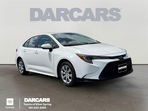 Super White 2021 Toyota Corolla LE