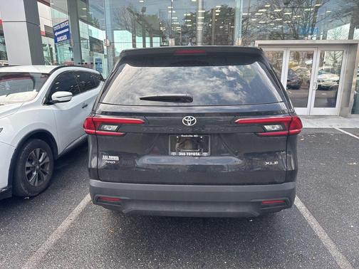 Midnight Black Metallic 2025 Toyota Grand Highlander XLE