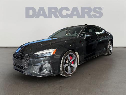Mythos Black Metallic 2022 Audi A5 Sportback 45 S Line Prestige