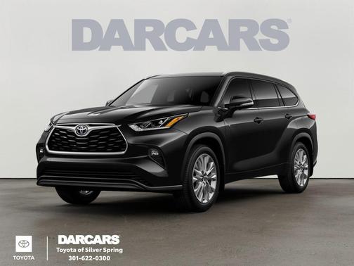 Midnight Black Metallic 2026 Toyota Highlander Limited