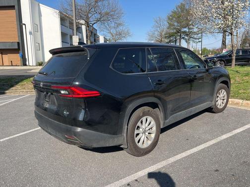 Midnight Black Metallic 2024 Toyota Grand Highlander XLE