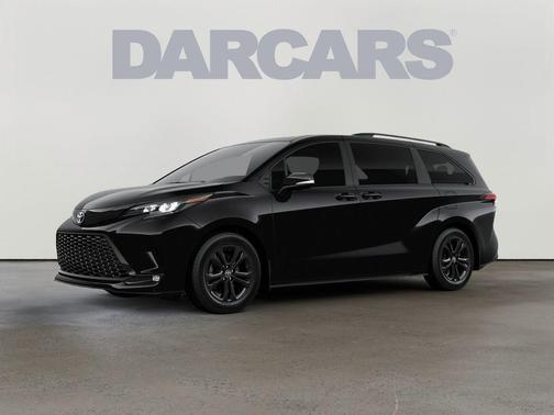 Midnight Black 2026 Toyota Sienna XSE 7 Passenger