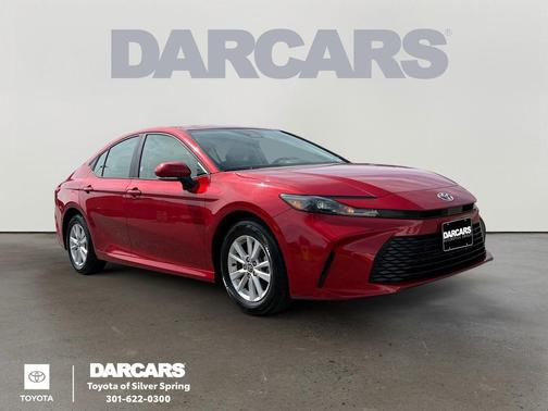 Supersonic Red 2025 Toyota Camry LE