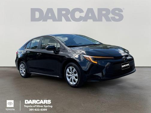 Midnight Black Metallic 2026 Toyota Corolla Hybrid LE