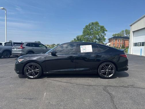 Majestic Black Pearl 2024 Acura Integra A-Spec Technology