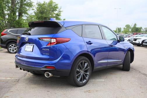 Blue 2025 Acura RDX A-Spec