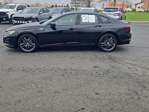 Black 2025 Acura TLX A-Spec