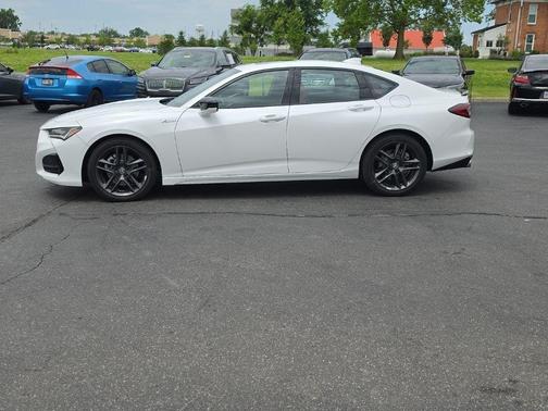 Platinum White Pearl 2025 Acura TLX A-Spec