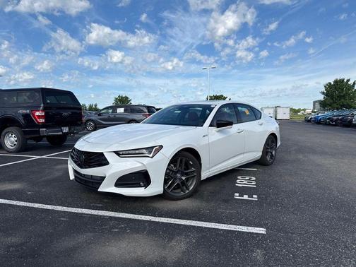 Platinum White Pearl 2025 Acura TLX A-Spec