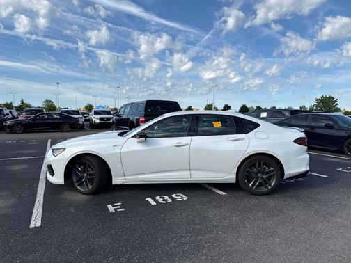Platinum White Pearl 2025 Acura TLX A-Spec
