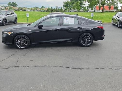 Majestic Black Pearl 2024 Acura Integra A-Spec Technology