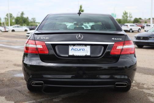 Black 2013 Mercedes-Benz E-Class E 350 4MATIC