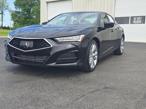 Black 2023 Acura TLX Technology