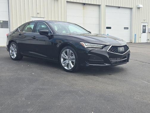 Black 2023 Acura TLX Technology
