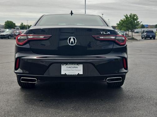 Black 2023 Acura TLX Technology