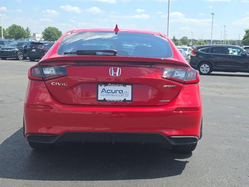 Rallye Red 2025 Honda Civic Hybrid Sport